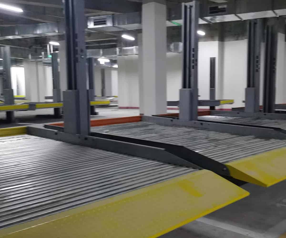 昭陽區(qū)兩柱簡易式立體車庫租用