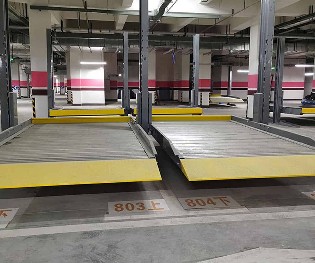 兩層簡(jiǎn)易式機(jī)械車(chē)庫(kù)二手