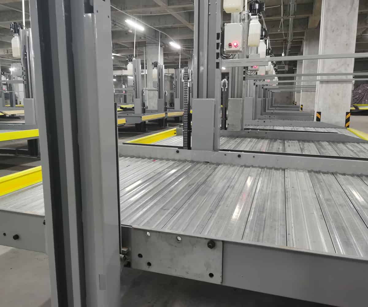 普洱市二層升降橫移式機械立體停車設備回收