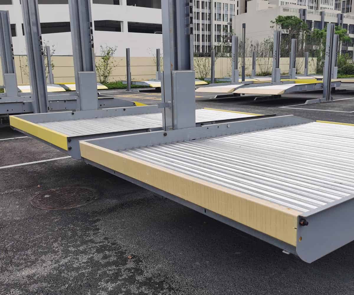 鎮(zhèn)康縣兩層升降橫移機(jī)械停車位過驗(yàn)收