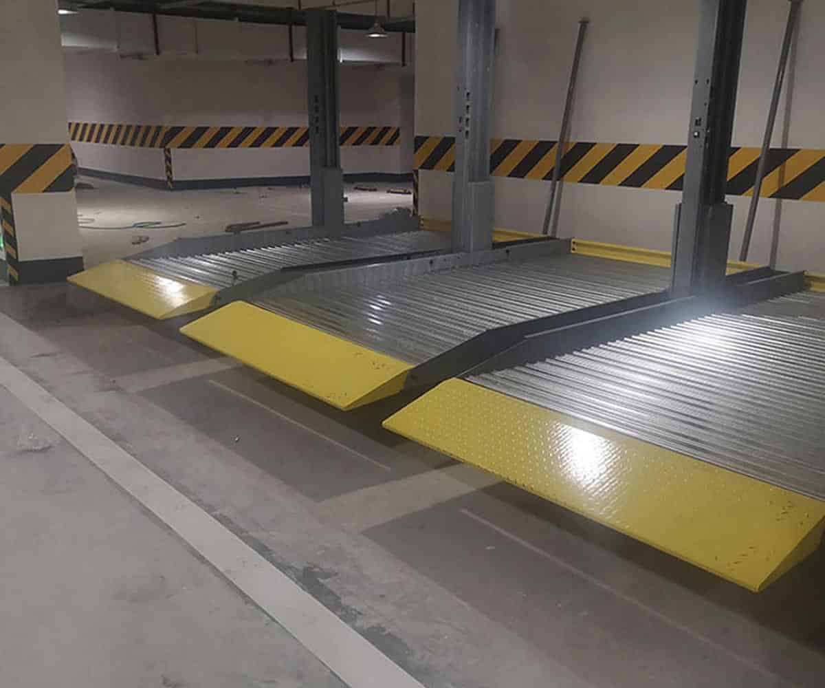 麒麟?yún)^(qū)兩柱簡(jiǎn)易式立體車位過規(guī)劃