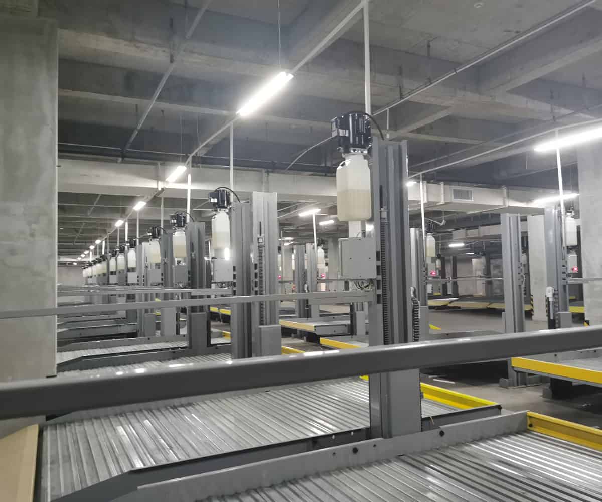 二層升降橫移機(jī)械停車(chē)設(shè)備短租