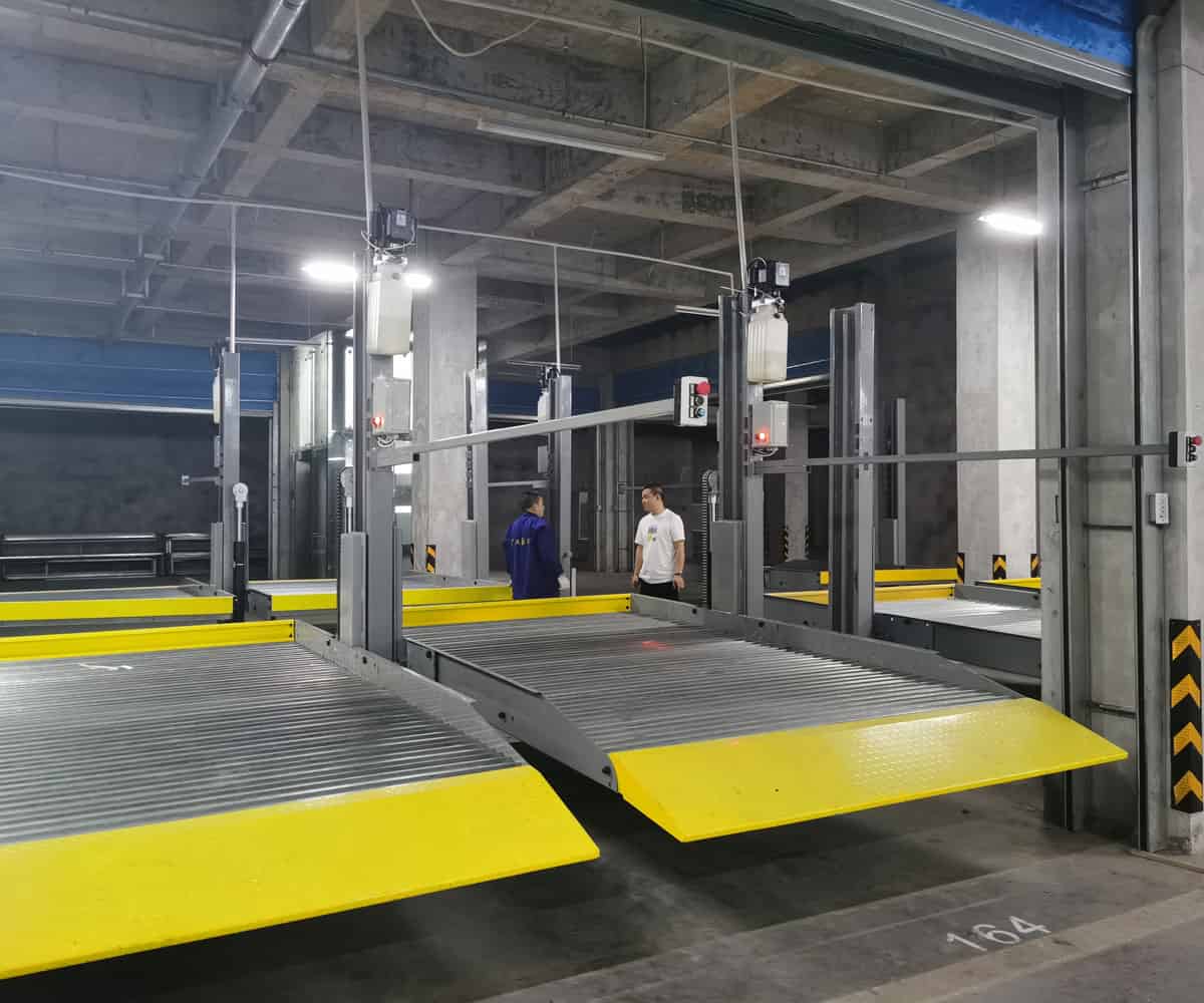 元江縣2層升降式立體停車(chē)庫(kù)二手