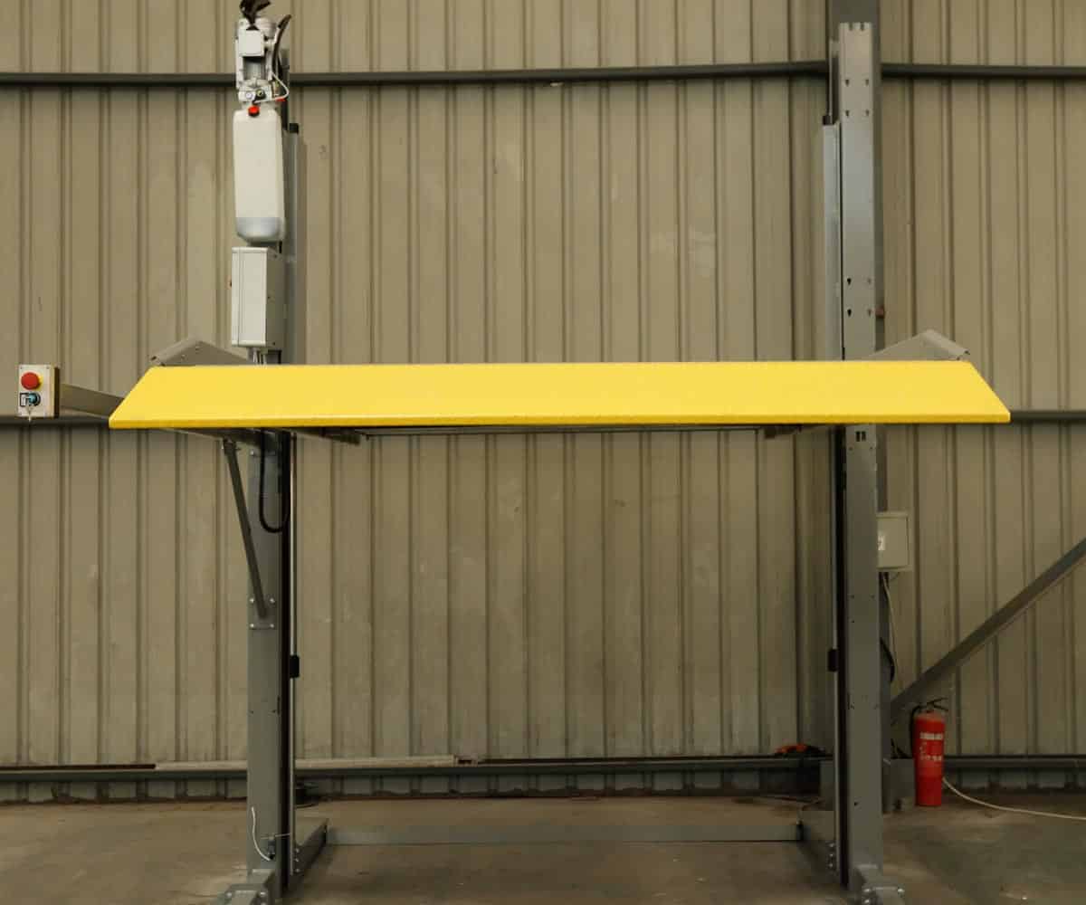 羅平縣地下室兩層簡易升降機械立體停車設備