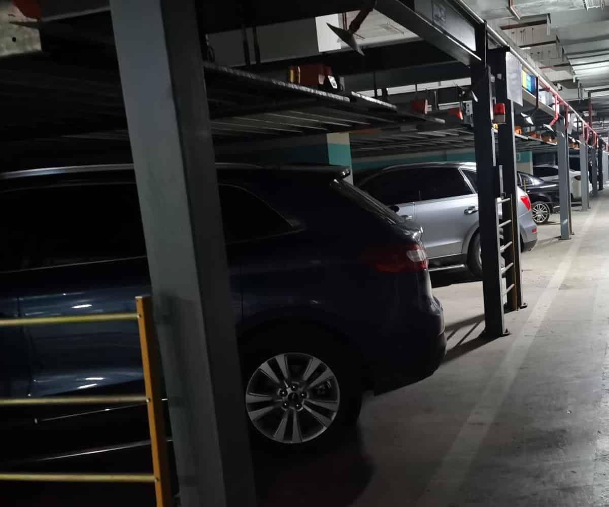 昆明市地下室簡易升降式機械立體停車設備