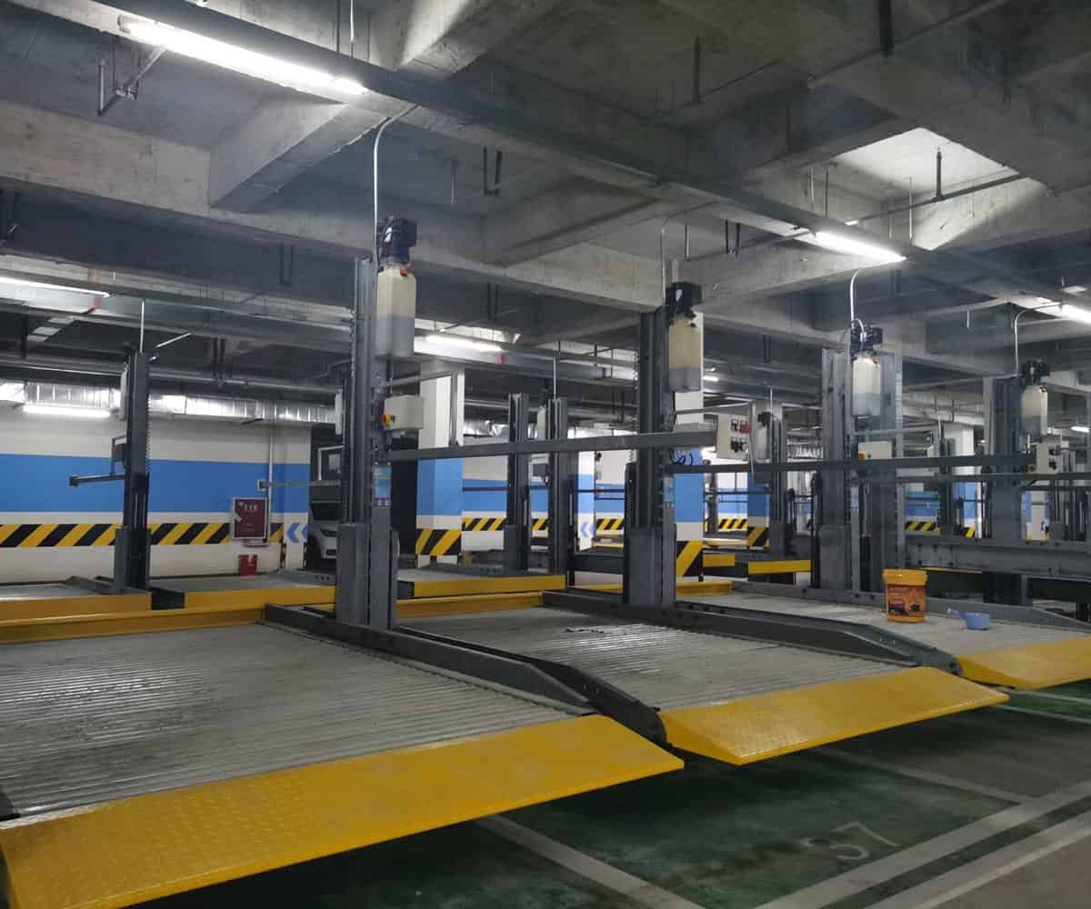 湖北省小區(qū)二層簡(jiǎn)易升降類立體停車位