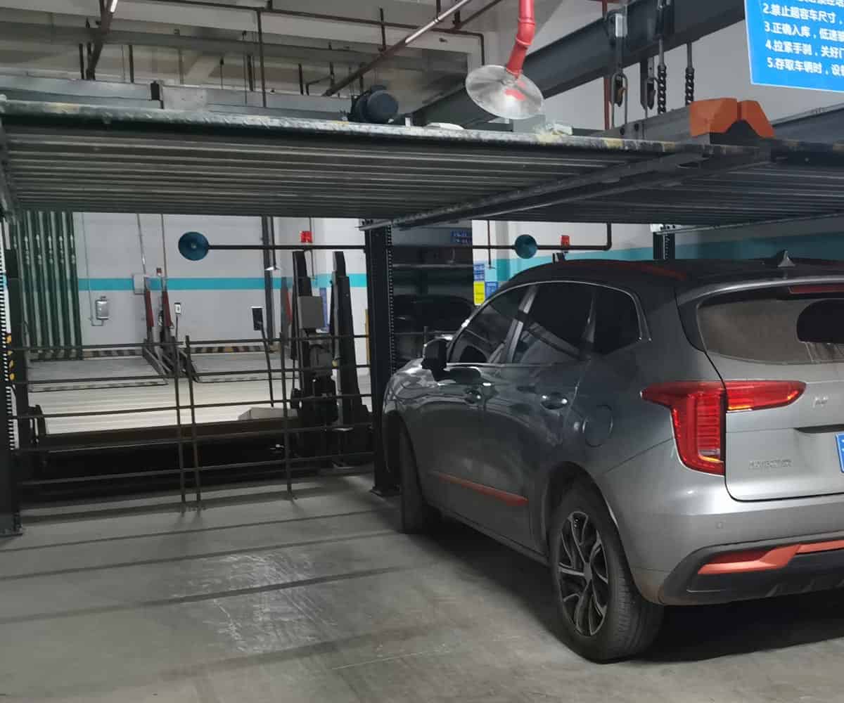 鎮(zhèn)沅縣小區(qū)家用簡易升降立體停車位