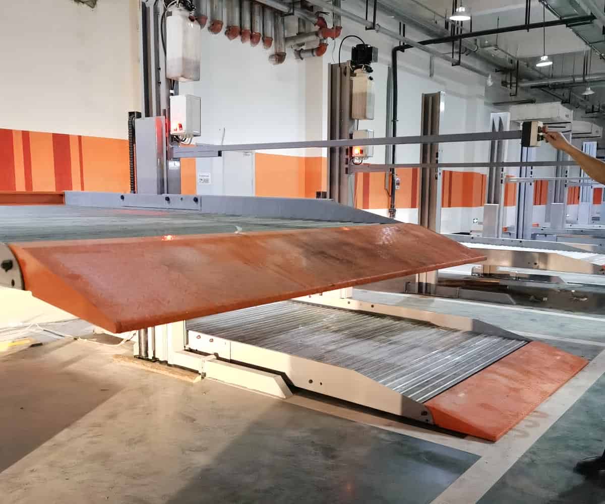 云南省兩層升降式立體車位