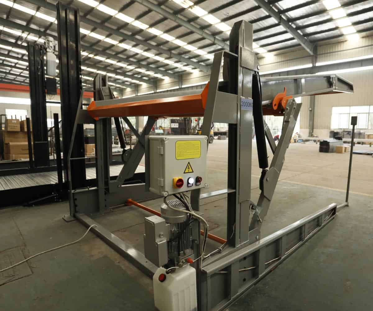 鎮(zhèn)沅縣小區(qū)兩層簡易升降類立體停車位